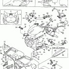 FZR600RHC/FZR600RH Обтекатель 1
