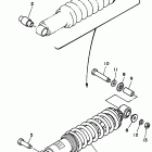 XT 350 Задняя подвеска