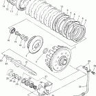 ROYAL STAR TOUR CLASSIC-XVZ13ATH/XVZ13AH/XVZ13ATHC/XVZ13AHC Сцепление