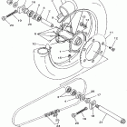 YZ 125 Заднее колесо