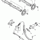 FZR600RHC/FZR600RH Цепь механизма газораспределения