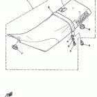 TW 200E Сидение