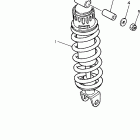 FZR600RHC/FZR600RH Задняя подвеска