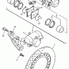 YZF 600R Задний суппорт тормозной