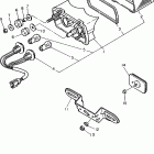 FZR600RHC/FZR600RH Фонарь задний