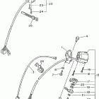 XV750HC1/XV750H1 Рулевые переключатели