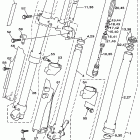 YZ 125 Передняя вилка