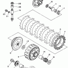 YZ 125 Сцепление