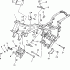 XV750HC1/XV750H1 Рама