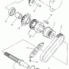 XJ600SH Seca II Муфта стартера