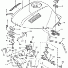 XJ600SH Seca II Топливный бак