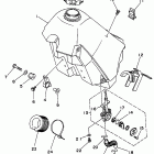 WR 250 Топливный бак