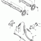 FRZ600R Цепь механизма газораспределения