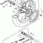 YZ125G1 Заднее колесо