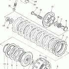 XJ600SG/XJ600SGC Сцепление