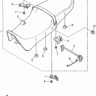 FZR1000 Сидение