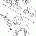 YZF600RG Задний суппорт тормозной