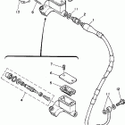YZ125G1 Главный тормозной цилиндр,передний