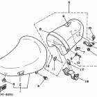 XV 250 Сидение