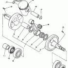 RT 100 Коленчатый вал и Поршень