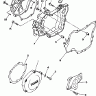 YZ125G1 Крышка картера двигателя