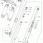 XT 600 Передняя вилка