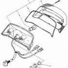 XJ 600S Фонарь задний