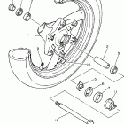 XJ600SG/XJ600SGC Переднее колесо