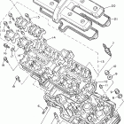 FZR1000 Головка цилиндра