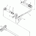 YZF600RG Вал переключения
