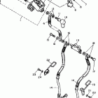 XV750GC/XV750G Главный тормозной цилиндр,передний