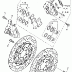 FRZ600R Передний тормозной суппорт