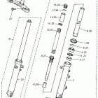 XJ 600S Передняя вилка