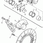 FZR600RGC/FZR600RG Задний суппорт тормозной