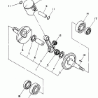 YZ 80 Коленчатый вал и Поршень