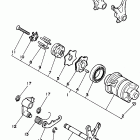 XT 350 Вилки переключения