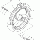 FZR1000 Переднее колесо