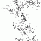 YZF 600R Главный тормозной цилиндр,передний