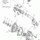 FZR1000 Водяной насос