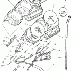 FZR600RGC/FZR600RG Спидометр