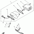 XV 250 Фонарь задний