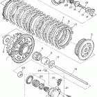 FZR1000 Сцепление