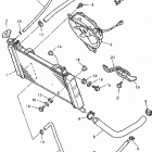 YZF600RG Радиатор и Патрубки