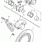 YZF 600R Задний суппорт тормозной