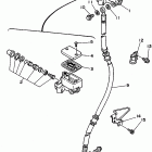 SEROW -XT 225 Главный тормозной цилиндр,передний