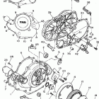 XV750GC/XV750G Крышка картера двигателя