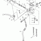 XJ600SG/XJ600SGC Главный тормозной цилиндр,передний