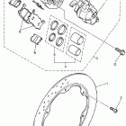 XJ600SG/XJ600SGC Передний тормозной суппорт