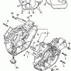 XV750GC/XV750G Картер