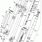 YZ 125 Передняя вилка